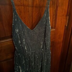 Target Wild Fable green turquoise velvet dress XL / XXL